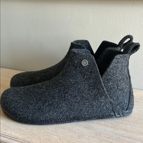 Birkenstock Other - Premium Wool-Felt Birkenstock Ankle Boots—Size 45 Timeless Comfort Minimalist